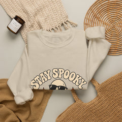 Ahoy Spooky Ghost Halloween Crewneck Sweatshirt