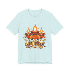 Shubh Diwali Floral Diyas T-Shirt