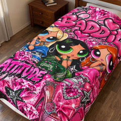 “Bratz Baddie Brattitude” Velveteen Plush Blanket