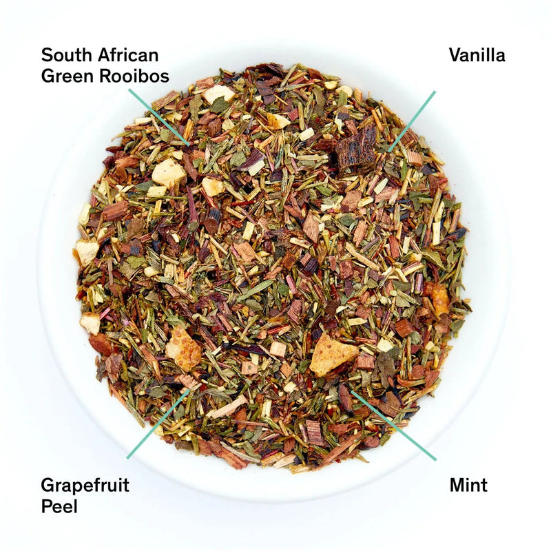 Cocteau - Vanilla Grapefruit Mint Rooibos Tea (Caffeine Free)