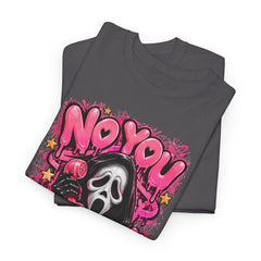 “No You Hang Up” Ghost Face Graphic Tee