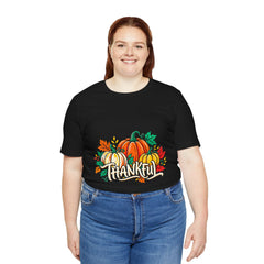 Thankful Pumpkin Harvest Thanksgiving T-Shirt