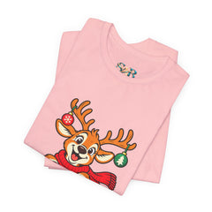 Holiday Vibes Reindeer Christmas T-Shirt