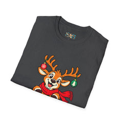 Holiday Vibes Reindeer Christmas T-Shirt