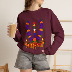 Baisakhi Punjabi Harvest Festival Crewneck Sweatshirt