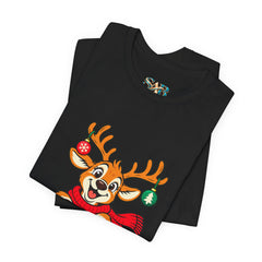 Holiday Vibes Reindeer Christmas T-Shirt