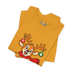 Holiday Vibes Reindeer Christmas T-Shirt