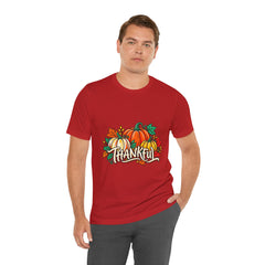 Thankful Pumpkin Harvest Thanksgiving T-Shirt
