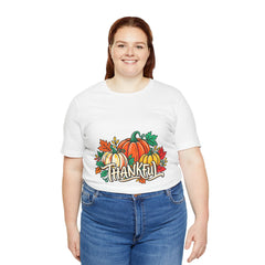 Thankful Pumpkin Harvest Thanksgiving T-Shirt
