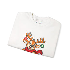 Holiday Vibes Reindeer Christmas Sweatshirt