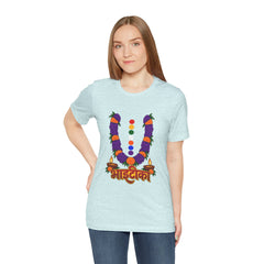 Bhāṭiko Nepali Cultural Garland T-Shirt