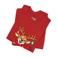 Holiday Vibes Reindeer Christmas T-Shirt
