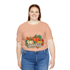 Thankful Pumpkin Harvest Thanksgiving T-Shirt