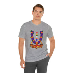 Bhāṭiko Nepali Cultural Garland T-Shirt