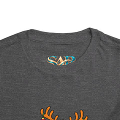 Holiday Vibes Reindeer Toddler Tee