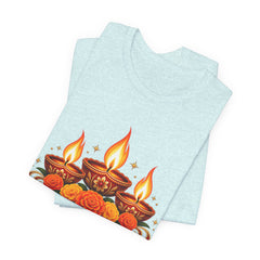 Shubh Diwali Floral Diyas T-Shirt