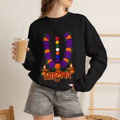 Baisakhi Punjabi Harvest Festival Crewneck Sweatshirt