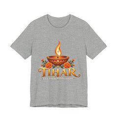 Tihar Festival Diya Celebration Tee