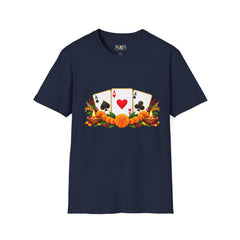 Tihar Themed T-Shirt – Colorful Poker Game Design