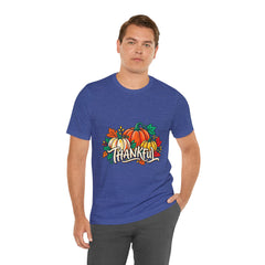 Thankful Pumpkin Harvest Thanksgiving T-Shirt