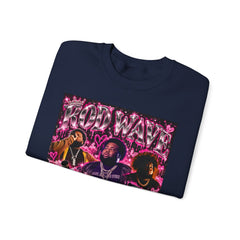 “Rod Wave” Pink Crewneck Sweatshirt