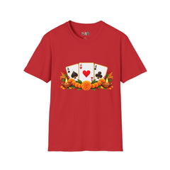 Tihar Themed T-Shirt – Colorful Poker Game Design