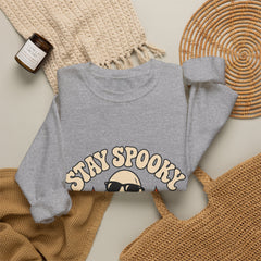 Ahoy Spooky Ghost Halloween Crewneck Sweatshirt