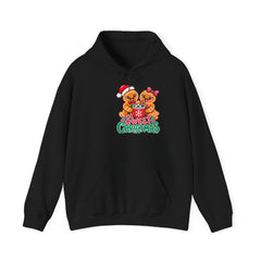 Sweet Christmas Gingerbread Bears Hoodie