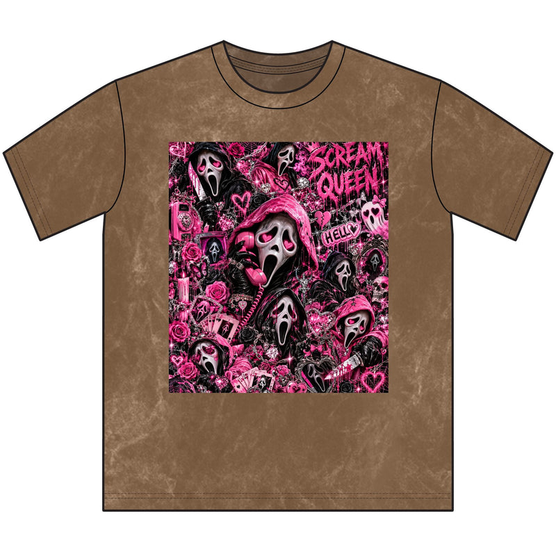 “Scream Queen” Vintage Crewneck Tee