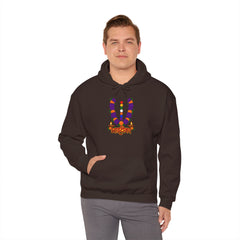 Mardi Gras Beaded Mask Hoodie