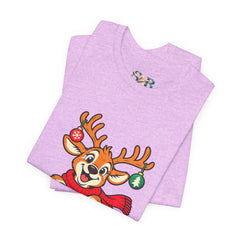 Holiday Vibes Reindeer Christmas T-Shirt