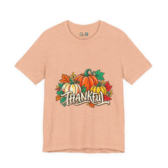 Thankful Pumpkin Harvest Thanksgiving T-Shirt
