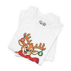 Holiday Vibes Reindeer Christmas T-Shirt