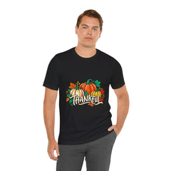 Thankful Pumpkin Harvest Thanksgiving T-Shirt