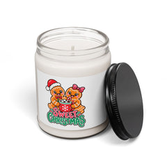 Sweet Moments Gingerbread Couple Christmas Soy Candle