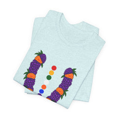 Bhāṭiko Nepali Cultural Garland T-Shirt