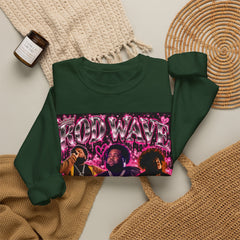 “Rod Wave” Pink Crewneck Sweatshirt