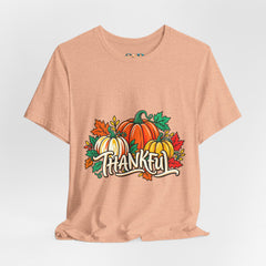 Thankful Pumpkin Harvest Thanksgiving T-Shirt