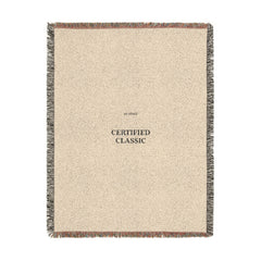 Certified Classic Woven Blanket