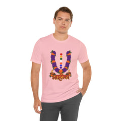 Bhāṭiko Nepali Cultural Garland T-Shirt