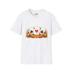 Tihar Themed T-Shirt – Colorful Poker Game Design