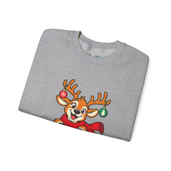Holiday Vibes Reindeer Christmas Sweatshirt