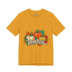 Thankful Pumpkin Harvest Thanksgiving T-Shirt