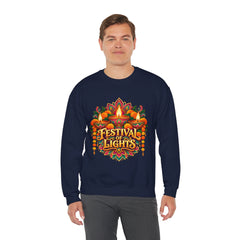 Festival of Lights Diwali Crewneck Sweatshirt