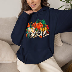 Thankful Fall Pumpkin Harvest Hoodie