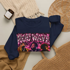 “Rod Wave” Pink Crewneck Sweatshirt
