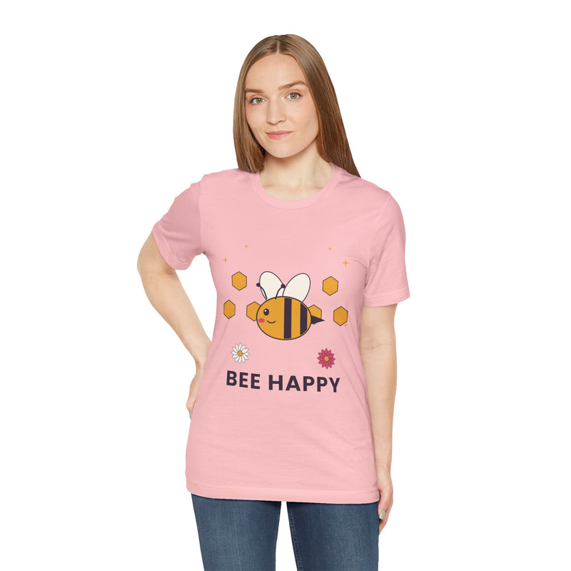 Bee Happy Graphic T-Shirt