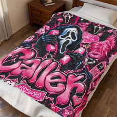 “Caller” Velveteen Plush Blanket