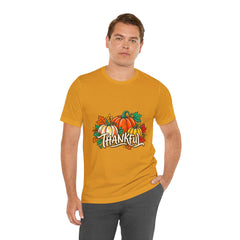 Thankful Pumpkin Harvest Thanksgiving T-Shirt