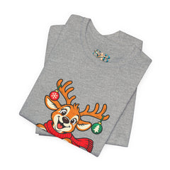Holiday Vibes Reindeer Christmas T-Shirt